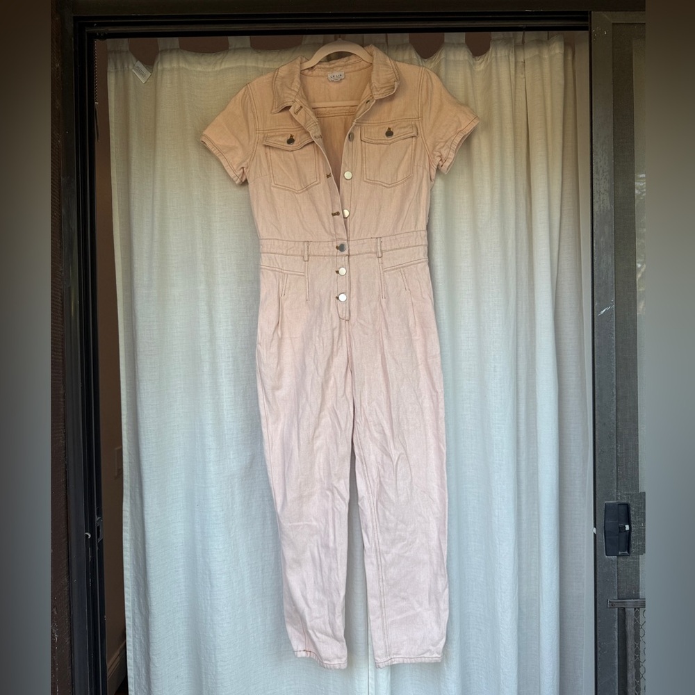 Le Lis Pink Jumpsuit Lightweight Casual
